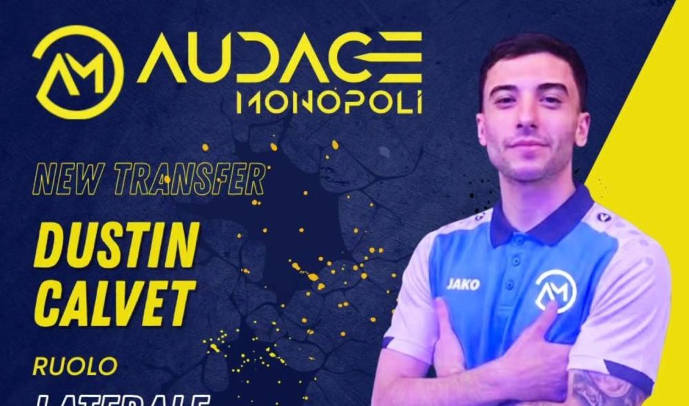 #futsalmercato, Dustin Calvet sceglie l'Audace Monopoli: "Il progetto mi ha convinto"
