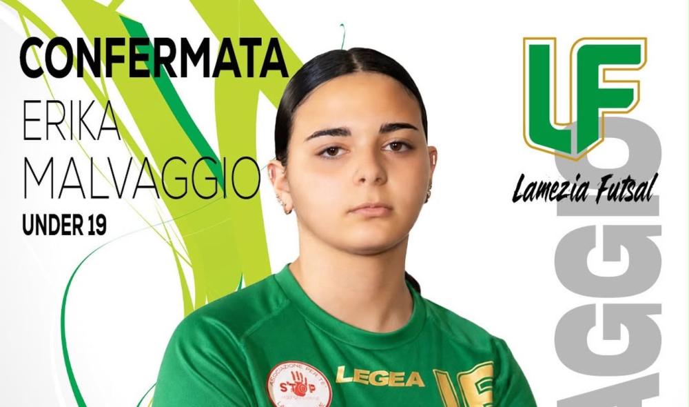#futsalmercato, Lamezia: Erika Malvaggio prosegue il suo percorso nell'U19