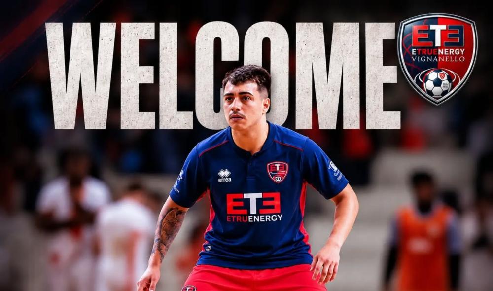 #futsalmercato, un innesto brasiliano per l'Etruenergy Vignanello: è Ygor Lisboa Corte