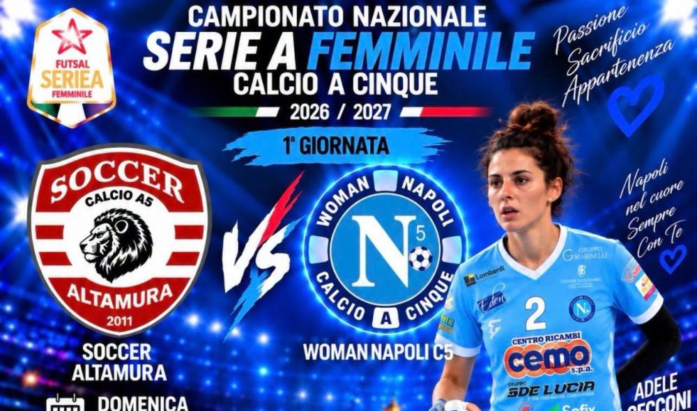 Woman Napoli, una domenica da ricordare: ad Altamura l'esordio in Serie A delle partenopee di Selcia