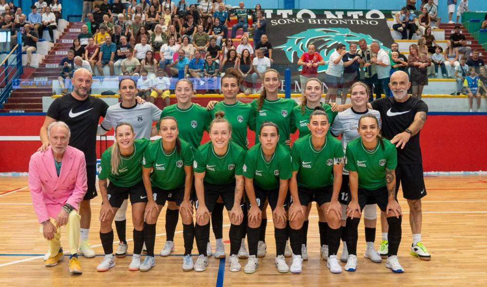 Buona la prima per il Bitonto: le Leonesse passano 7-2 nel derby col Molfetta