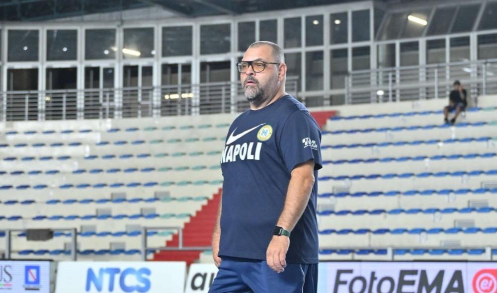 Napoli, un 4-4 a Pomezia che fa ben sperare. Angelini: "Sono soddisfatto, siamo sempre propositivi"