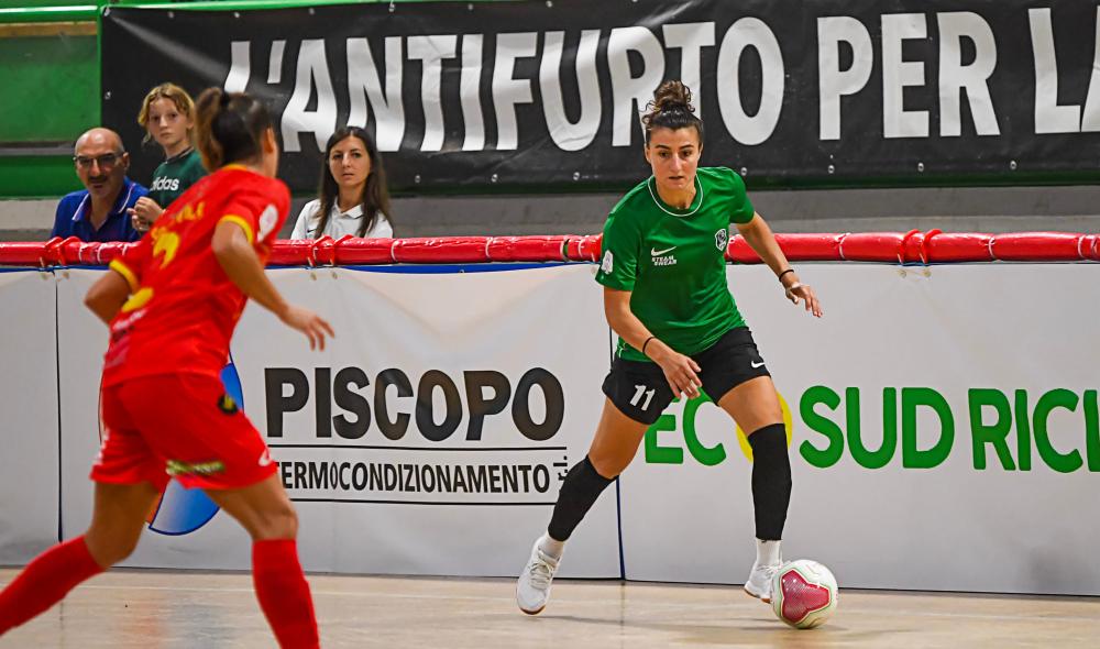 Bitonto, Maria Grazia Pezzolla festeggia due volte: primo gol e compleanno. "Qui con più consapevolezza"
