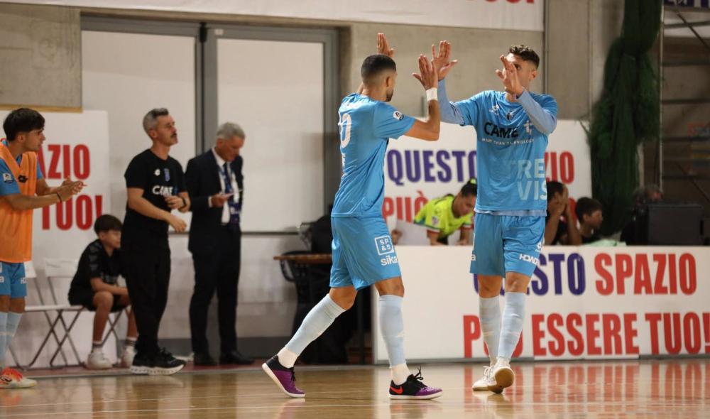 La Came scappa sul +2 con Luizinho, ma il Petrarca la riprende: è pari e patta nel derby veneto