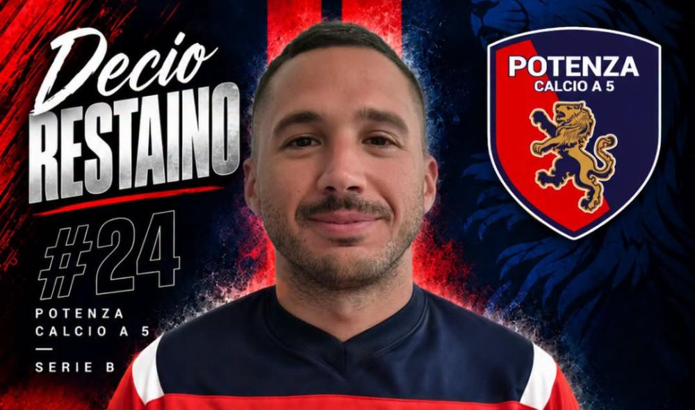#futsalmercato, rinforzone Potenza: Decio Restaino è rossoblù