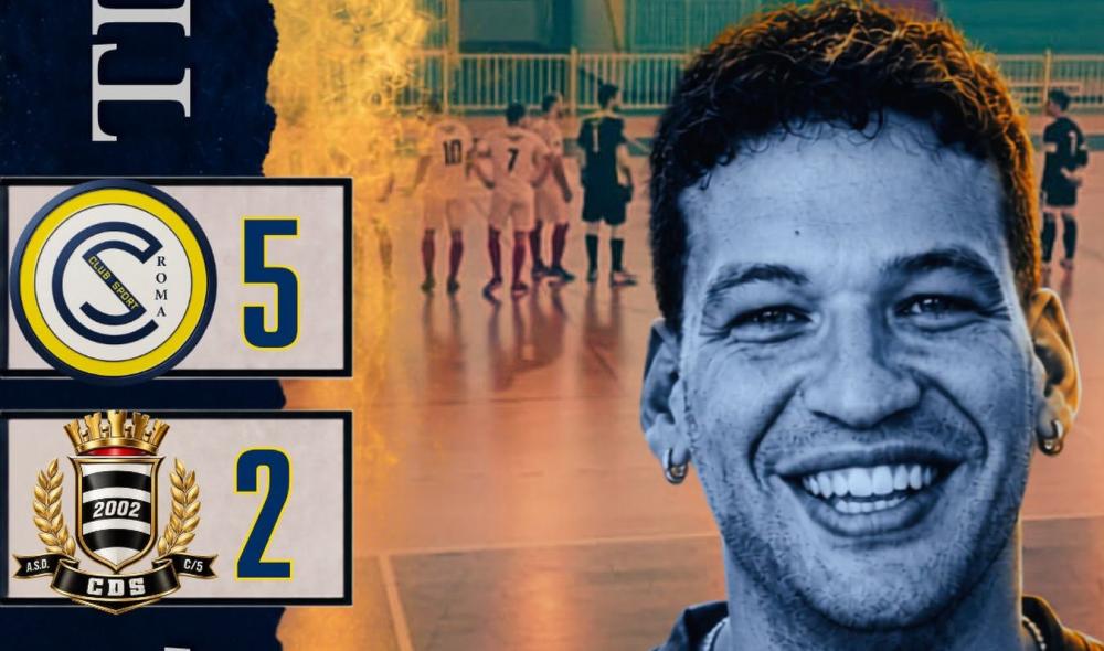 Club Sport Roma, cinquina sul Sora: andata ribaltata e pass per il 2° turno staccato