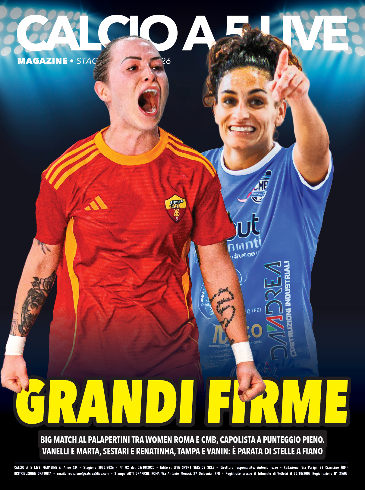 Copertina maschile numero: 02, anno: 2025