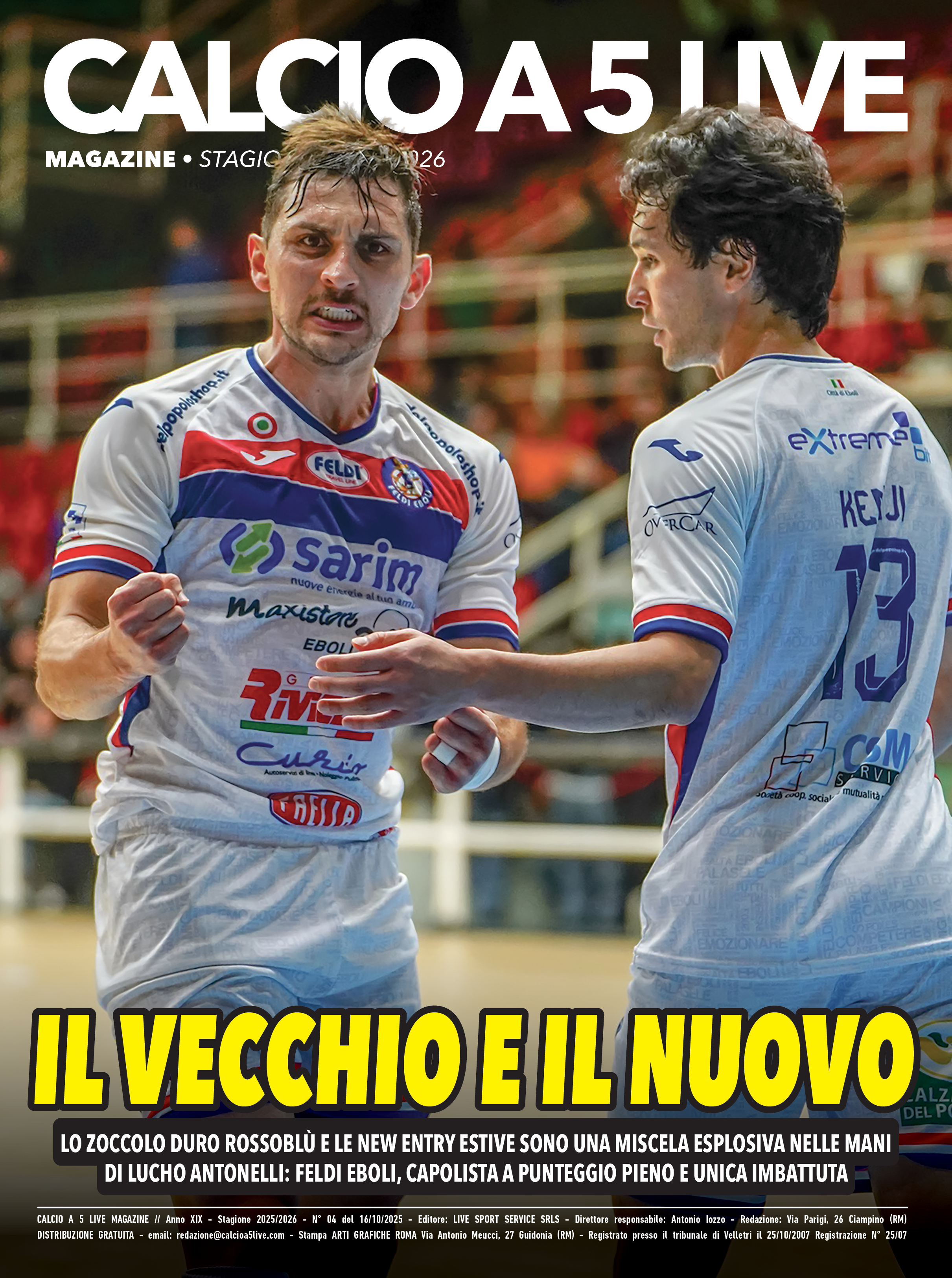 Copertina maschile numero: 04, anno: 2025