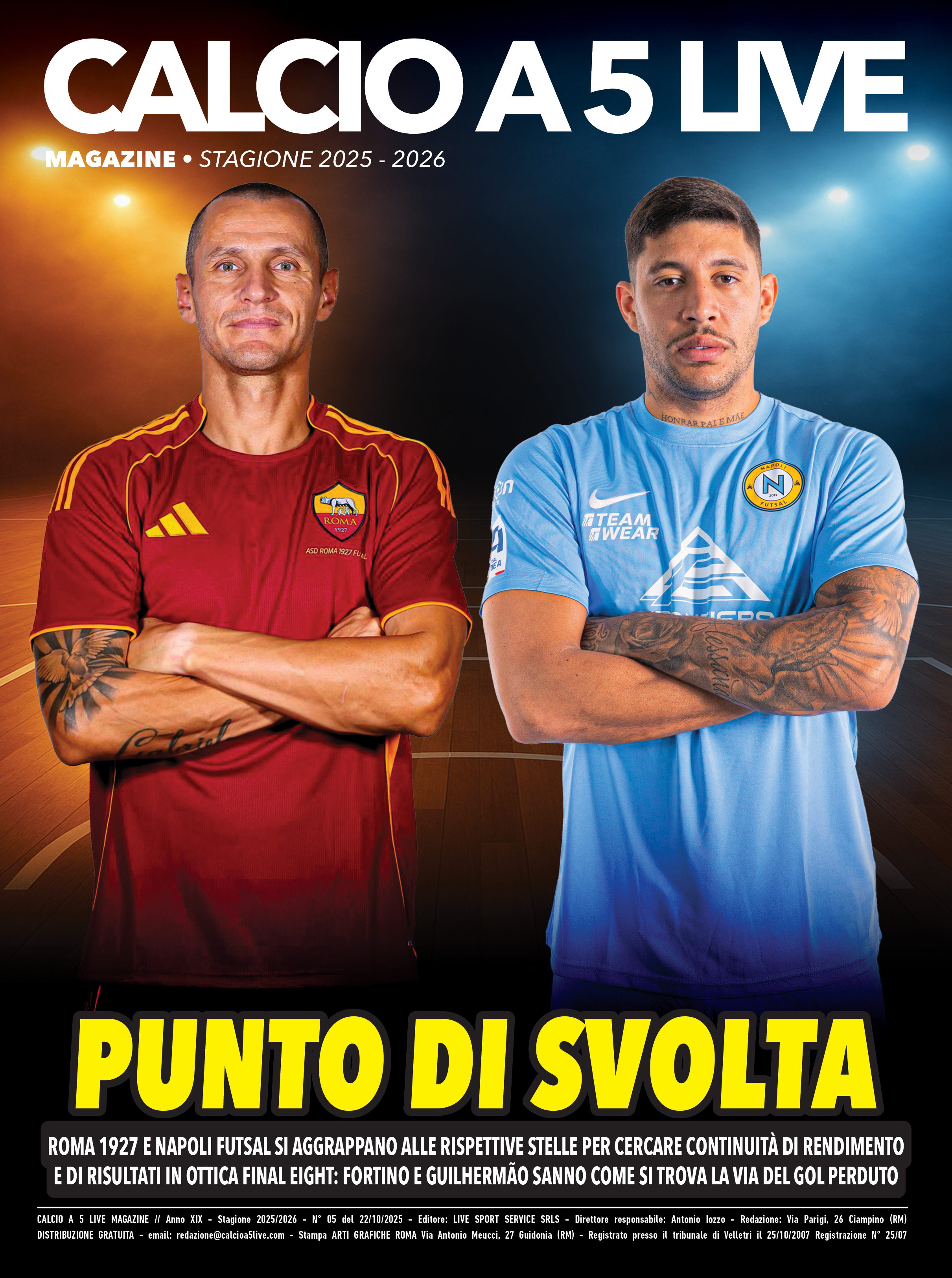 Copertina maschile numero: 05, anno: 2025