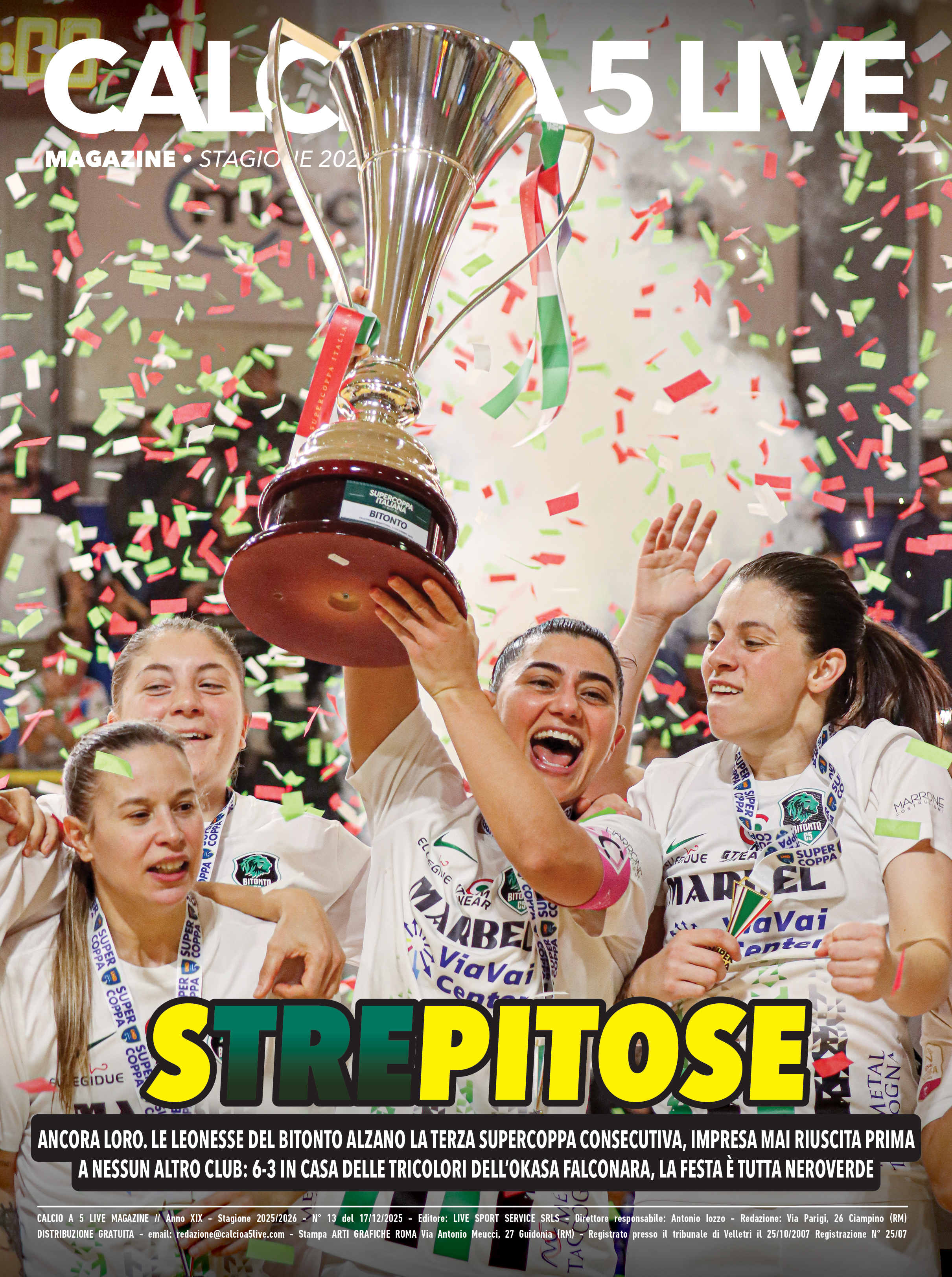 Copertina maschile numero: 13, anno: 2025