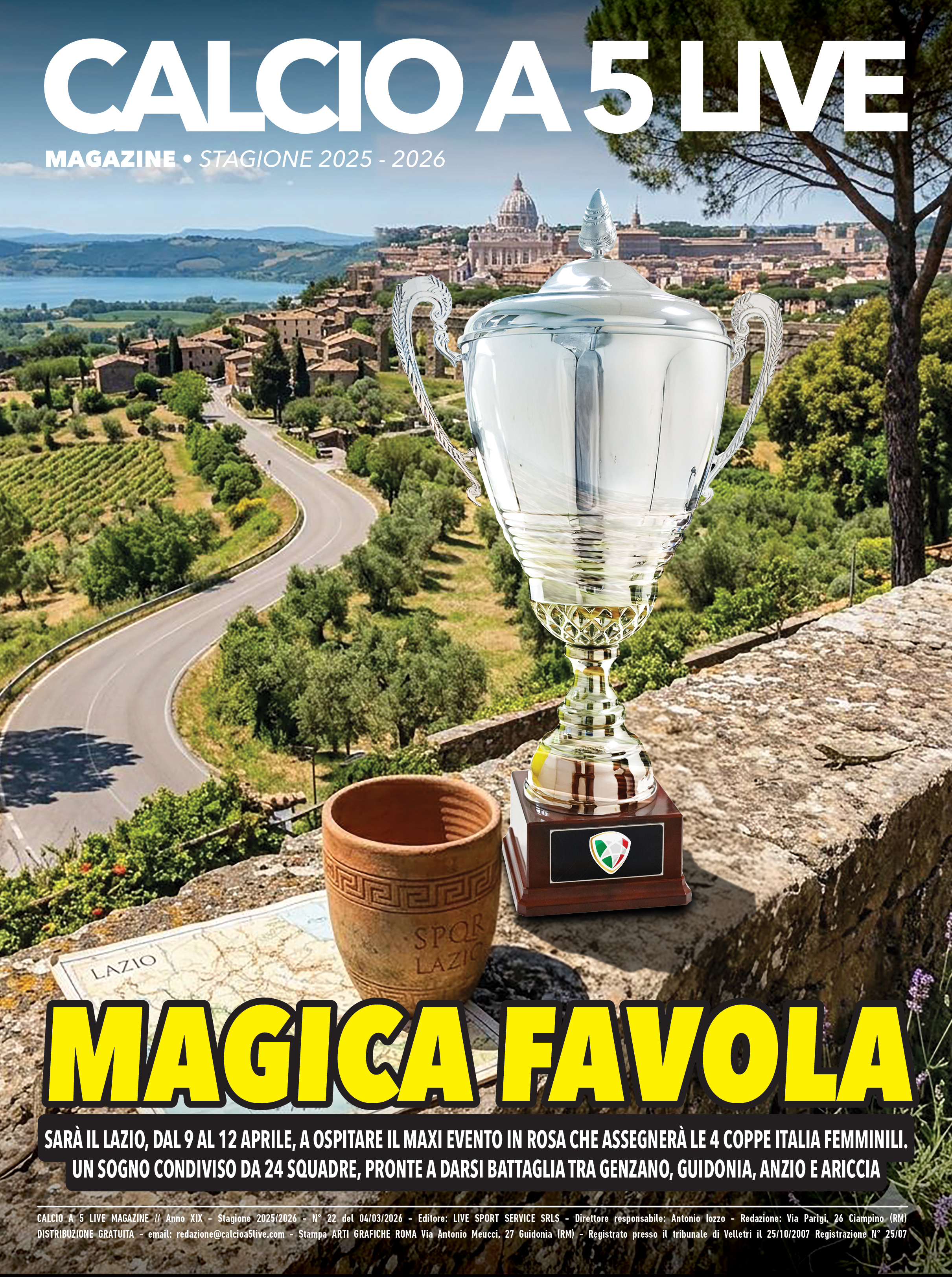 Copertina maschile numero: 22, anno: 2025