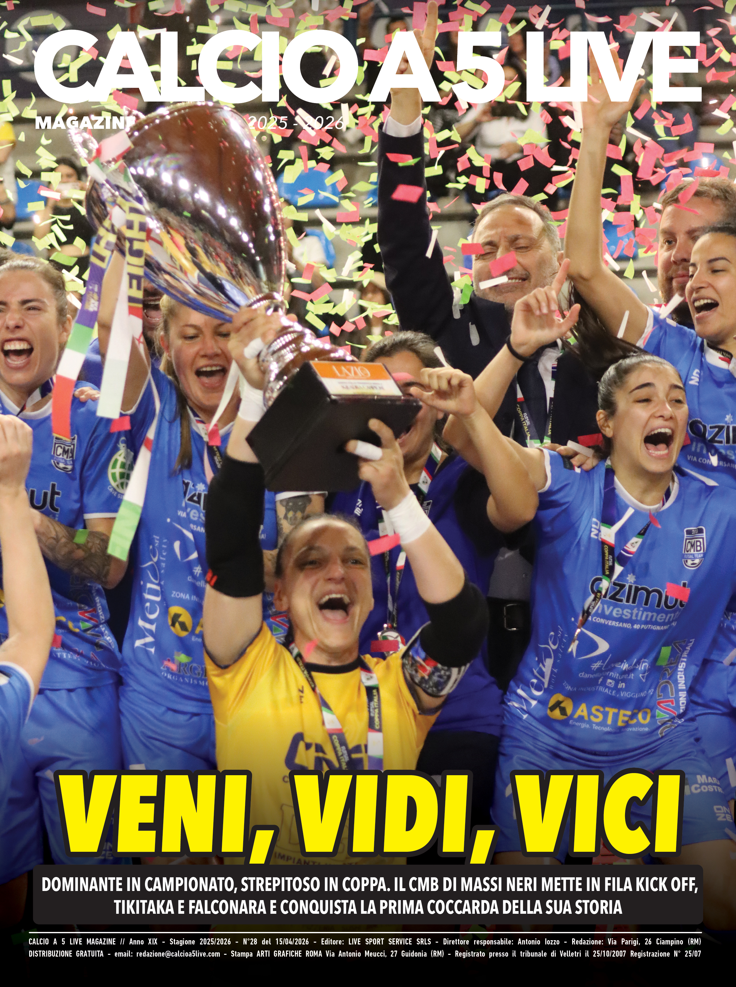 Copertina maschile numero: 28, anno: 2025