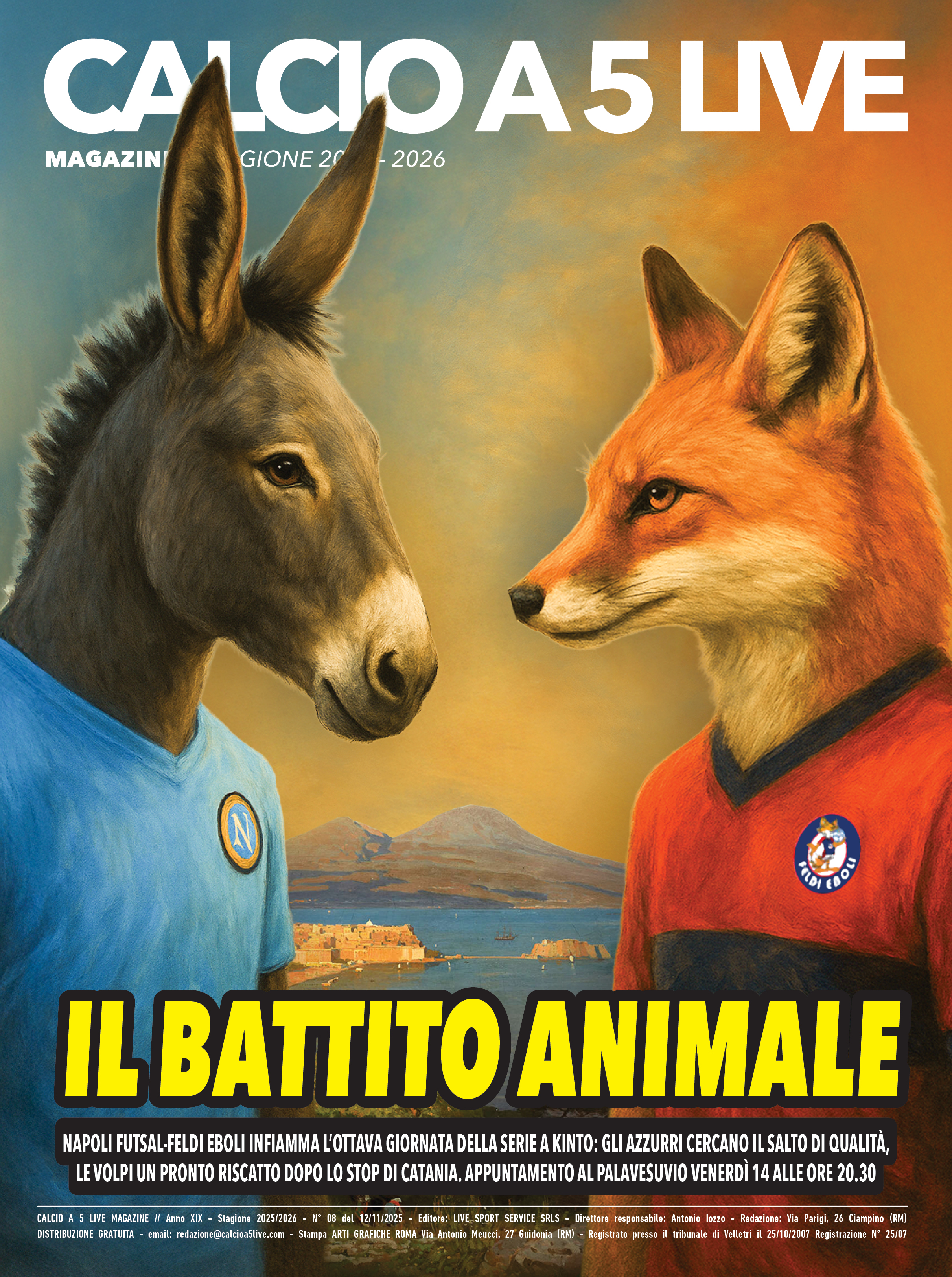 Copertina maschile numero: 08, anno: 2025