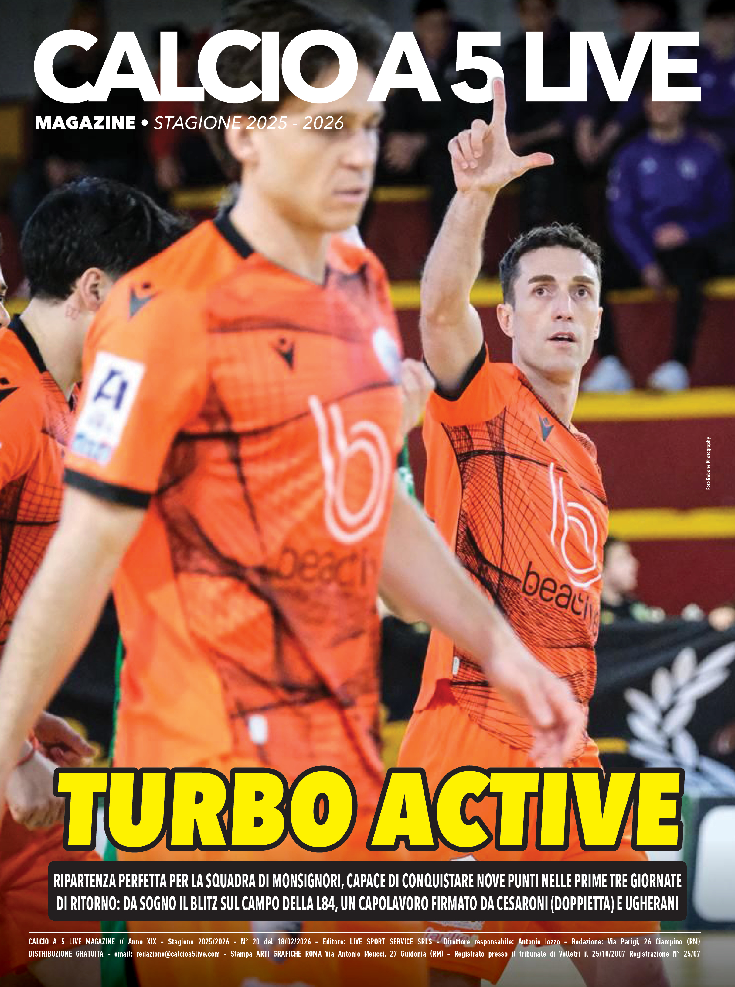 Copertina maschile numero: 20, anno: 2025