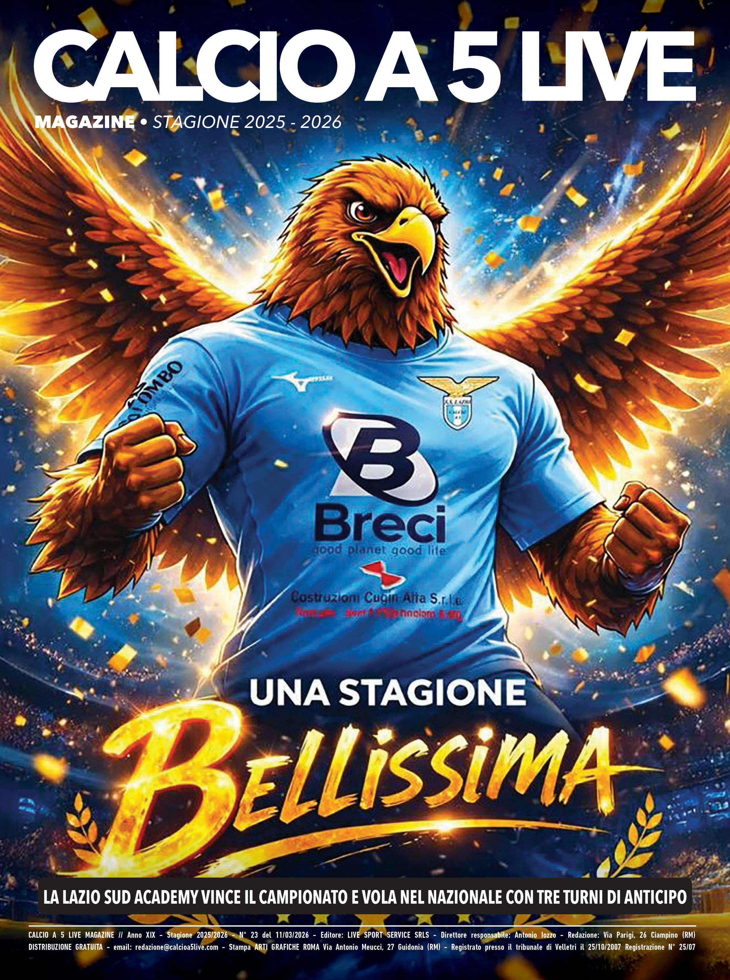 Copertina maschile numero: 23, anno: 2025