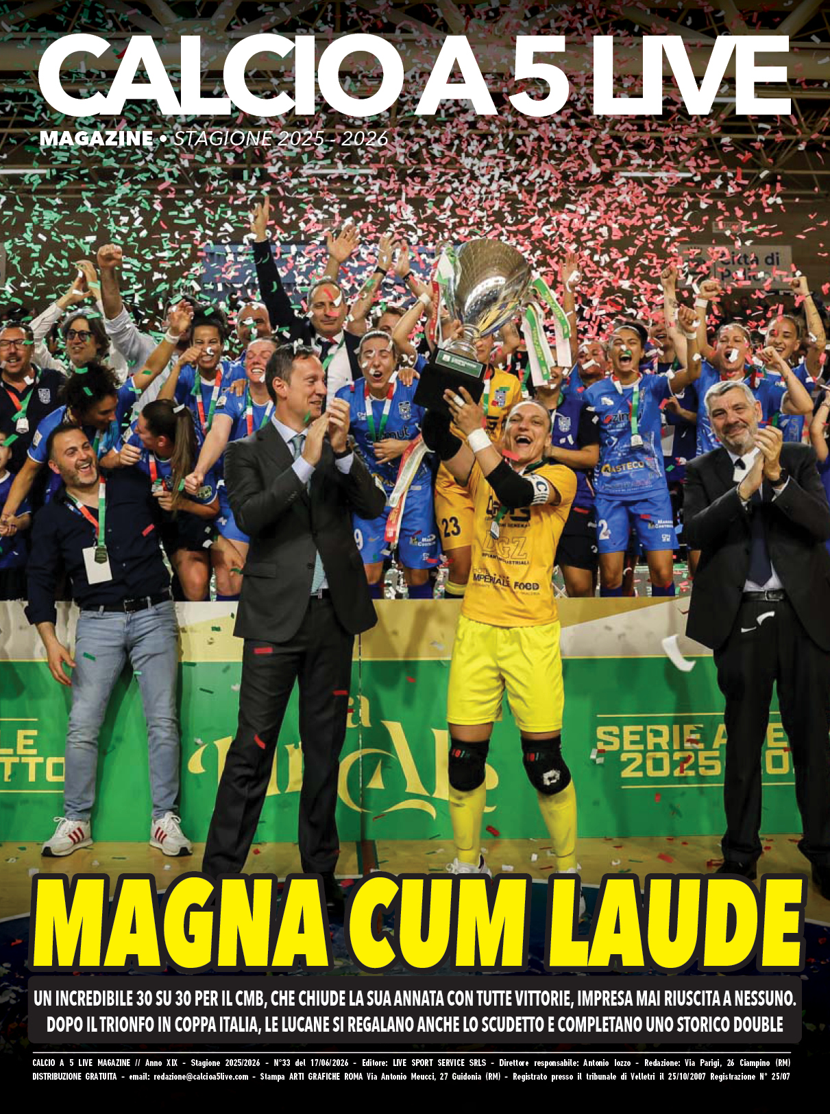 Copertina maschile numero: 34, anno: 2025